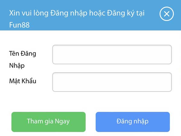 Hướng dẫn Cách nạp tiền vào Fun88